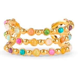 Sylvia Toledano Multicolor Talitha Cuff Bracelet